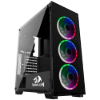 Imagem de Gabinete Gamer Redragon Mixmaster Gc-618 Mid Tower C/ 3 Fans Preto