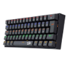 Imagem de Teclado Gamer Mecanico Lakshmi Rainbow Preto Switch Vermelho K606r (Pt-Red)