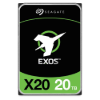 Imagem de HD Seagate Exos X20 20TB, SED Model, 512e/4Kn, 7200RPM, 256MB, SAS 12GB/s - ST20000NM003D