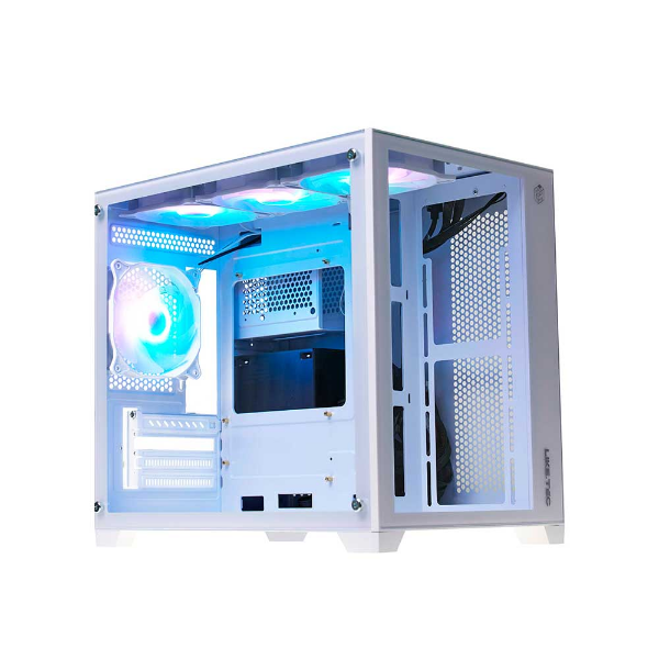 Gabinete Gamer Liketec Kirra Snow Argb Fan Micro Atx Brahd Store