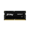 Imagem de Memória Kingston Fury Impact, 16GB, DDR5, 5600MHz, 1.1V, CL 40, Notebook - Black - KF556S40IB-16