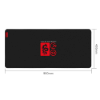Imagem de MOUSEPAD GAMER REDRAGON FLICK XL KACE WEAR P032KR PRETO