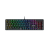Imagem de TECLADO REDRAGON MECANICO GAMER SINDRI RAINBOW PRETO K671 (PT-BROWN)