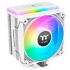 Imagem de COOLER PARA PROCESSADOR THERMALTAKE ASTRIA 400 ARGB LIGHTNING WHITE 6 HEATPIPES 1 FAN 120MM