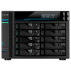 Imagem de STORAGE NAS ASUSTOR TORRE S/HD 10 BAIAS INTEL ATOM C3538 2 PORTAS LAN 2.5GB E 2 10GB - AS6510T-BR