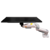 Imagem de SUPORTE MONITOR NORTH BAYOU PISTAO A GAS MORSA 17" A 30" BRANCO - NB-F80-XE