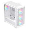 Imagem de GABINETE GAMER GAMEMAX DEFENDER M-ATX BRANCO - 10000507