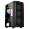 Imagem de GABINETE GAMER KALKAN JOTURN PRETO COM 4 FANS KLK00038