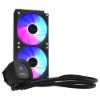 Imagem de WATER COOLER KALKAN AURA DIGITAL 240MM PRETO ARGB KLK00100