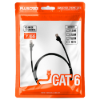 Imagem de CABO REDE PLUSCABLE PATCH CORD CAT.6 5M - PC-ETH6U50BK