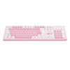 Imagem de Teclado Gamer Redragon Hades Rosa E Branco Switch Azul - K623-Pw