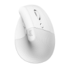 Imagem de Mouse Sem Fio Logitech Lift Vertical - Branco - 910-006469