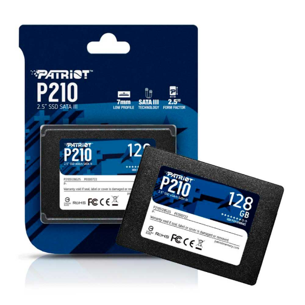 Imagem de Ssd Patriot P210 128gb 2,5" Sata 3 - P210s128g25