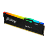 Imagem de Memoria Kingston Fury Beast Rgb 8gb Ddr5 5200mhz 1.25v Black Desktop - Kf552c40bba-8