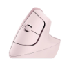 Imagem de Mouse Sem Fio Logitech Lift Vertical - Rosa - 910-006472