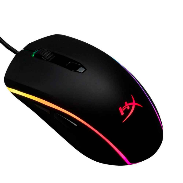 Imagem de MOUSE GAMER HYPERX PULSEFIRE SURGE 1600DPI RGB HX-MC002B