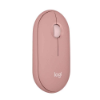 Imagem de Mouse Sem Fio Logitech Pebble Mouse 2 M350s - Rosa - 910-007048