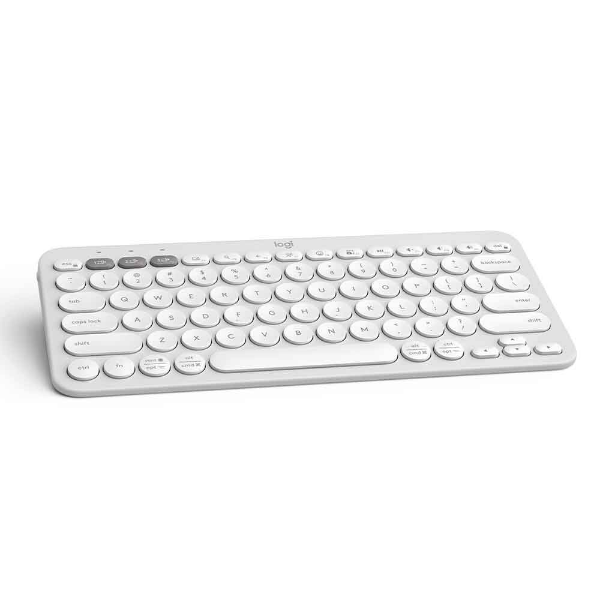 Imagem de Teclado Sem Fio Logitech Pebble Keys 2 K380s - Branco - 920-011790