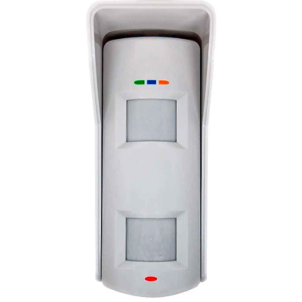 Imagem de SENSOR DE ALARME IVP EXTERNO COM FIO DUAL PIR MICRO-ONDAS ANTI-MASCARAMENTO DS-PD2-T10AME-EH HIKVISION