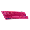 Imagem de TECLADO MECANICO GAMER LOGITECH G PRO X TKL LIGHTSPEED MAGENTA - 920-012154