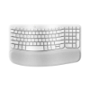 Imagem de Teclado Sem Fio Logitech Wave Keys, Americano, Bluetooth - Branco - 920-012282