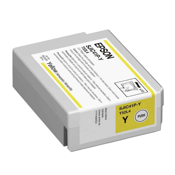 Imagem de Cartucho Epson Ink SJIC41P-Y para ColorWorks C4000 - Amarelo - C13T52L420