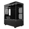 Imagem de Gabinete Gamer One Power Crystal, Mid Tower, Sem Fonte - Preto - CC-202B