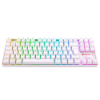 Imagem de Teclado Sem Fio Gamer Mecânico Redragon Kurama Pro Wireless, Bluetooth, Switch Blue, ABNT2 - Branco - K552RGB-BRS-W (PT BLUE)