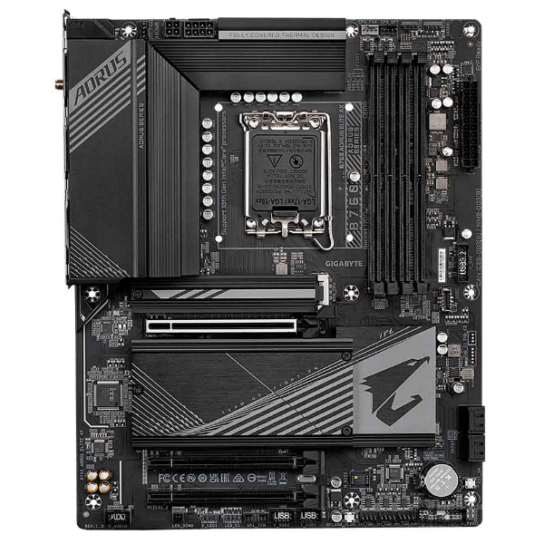 Imagem de Placa Mãe Gigabyte B760 Aorus Elite AX R1.0, Wi-Fi, DDR5, LGA1700, ATX