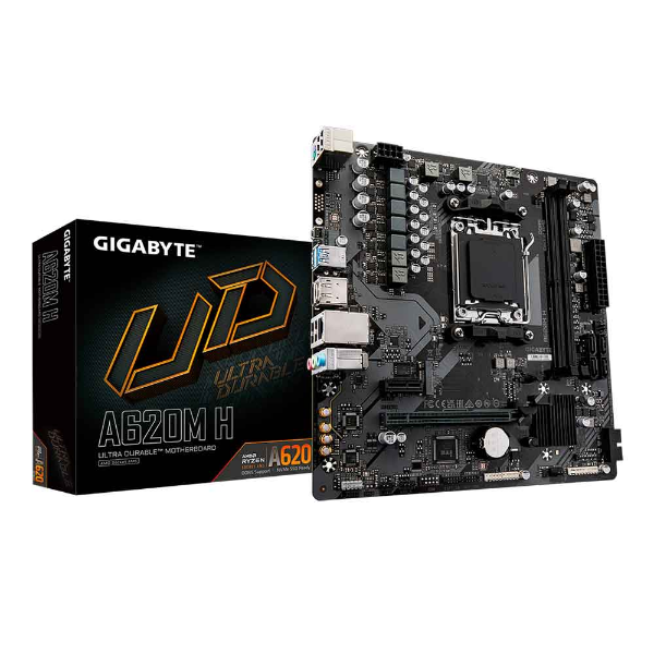 Imagem de Placa Mãe Gigabyte A620M H R1.0, DDR5, AM5, Micro ATX