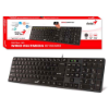 Imagem de TECLADO MULTIMIDA GENIUS SLIMSTAR SS-126 USB PRETO ABNT 2