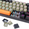 Imagem de TECLADO REDRAGON MECANICO GAMER FIZZ RGB LARANJA CINZA E PRETO SWITCH MARROM K617RGB (PT-BROWN)