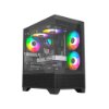 Imagem de GABINETE GAMER LIKETEC OPERA DARK SEM FAN MICRO ATX PRETO 2086