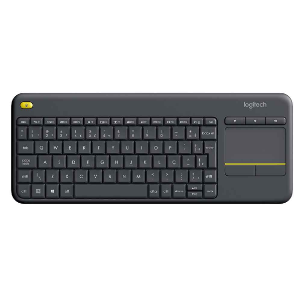 Imagem de Teclado Sem Fio Logitech K400 Plus Tv - 920-007125