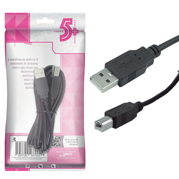 Imagem de Extensor Usb Cabo Chipsce Usb Amacho Xb Macho 2.0m Preto