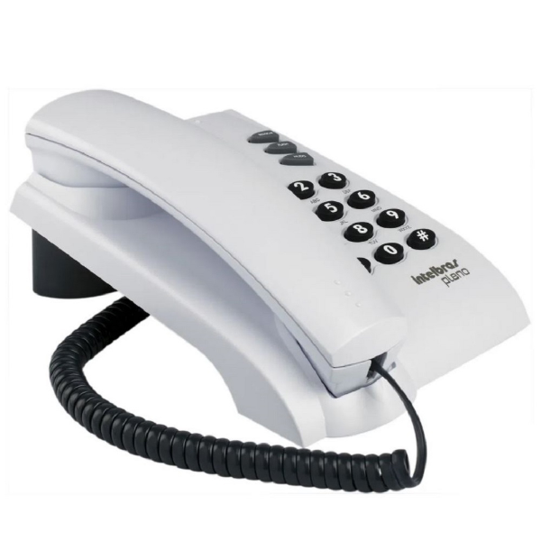 Imagem de Telefone Com Fio Intelbras Pleno - Cinza - 4080055