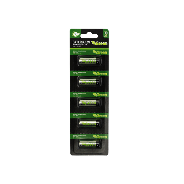 Imagem de Bateria 12v Bateria 12v23a Alcalina Green Cartela 5und