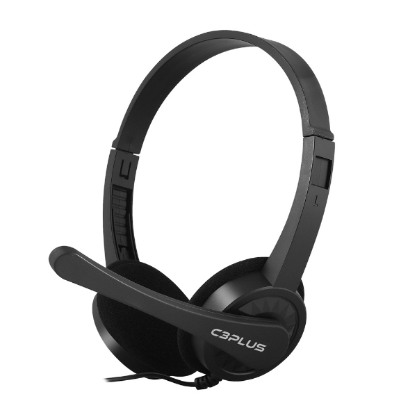 Imagem de Fones Headset Fone Ouvido C3tech Mic Ph 02bk Preto C3p