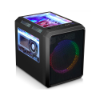 Imagem de Gabinete K-Mex Gamer Microcraft Iii Cg-03rc Com Fan 5 Cores