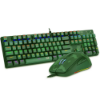 Imagem de Redragon Kit Teclado Mouse Gamer Redragon S108 Light Green