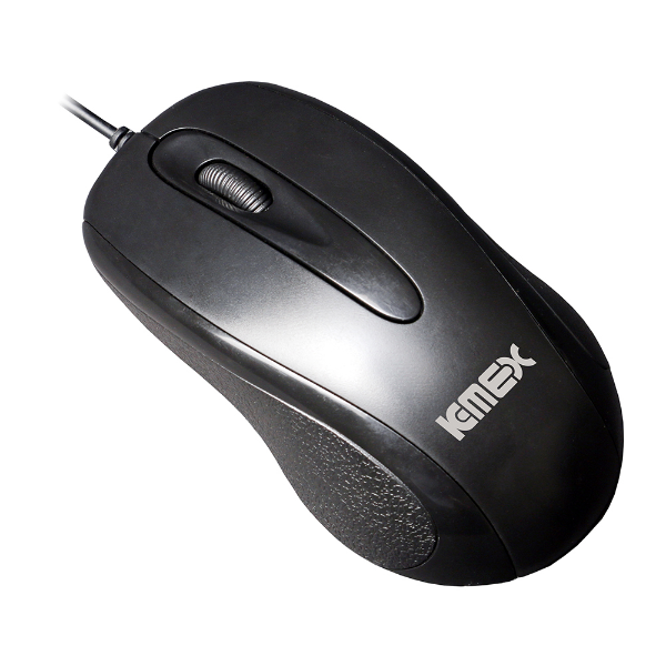 Imagem de Mouse K-Mex Mo-M235 Usb Preto 1200dpi  Optico