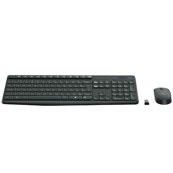 Imagem de Combo Teclado E Mouse Sem Fio Logitech Mk235 - 920-007903