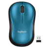 Imagem de Mouse Sem Fio Logitech M185 - Azul - 910-003636