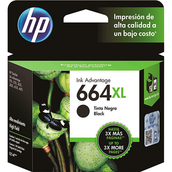 Imagem de Impressao E Imagem Cartucho Hp F6v31ab N664xl Preto