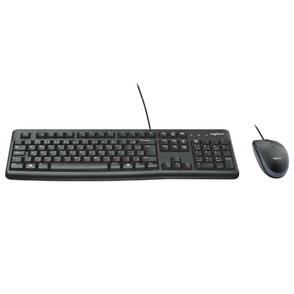 Imagem de Combo Teclado E Mouse Com Fio Usb Logitech Mk120 - 920-004429