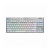 Imagem de Teclado Mecanico Gamer Sem Fio Logitech G915 Tkl - Branco - 920-009660