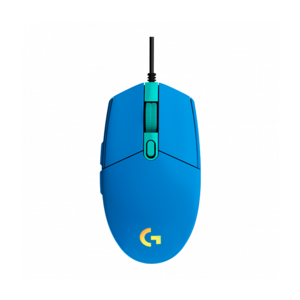 Imagem de Mouse Gamer Logitech G203 Lightsync - Azul - 910-005795