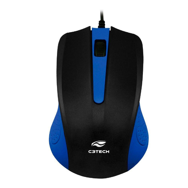 Imagem de Mouse C3tech Ms-20bl Preto/Azul Usb