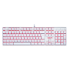 Imagem de Teclado Mecanico Redragon Mitra K551w Pt-Red  Single Color Switch Red