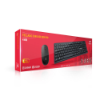 Imagem de Kit Mouse E Teclado C3plus Sem Fio Usb Pto - K-W20bk